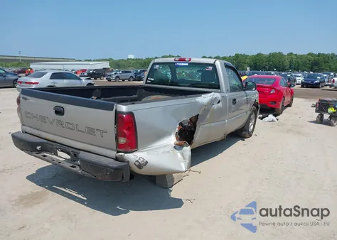 2005 Chevrolet Silverado 1500 Work Truck из США, поврежденный, VIN 1GCEC14X75Z136767